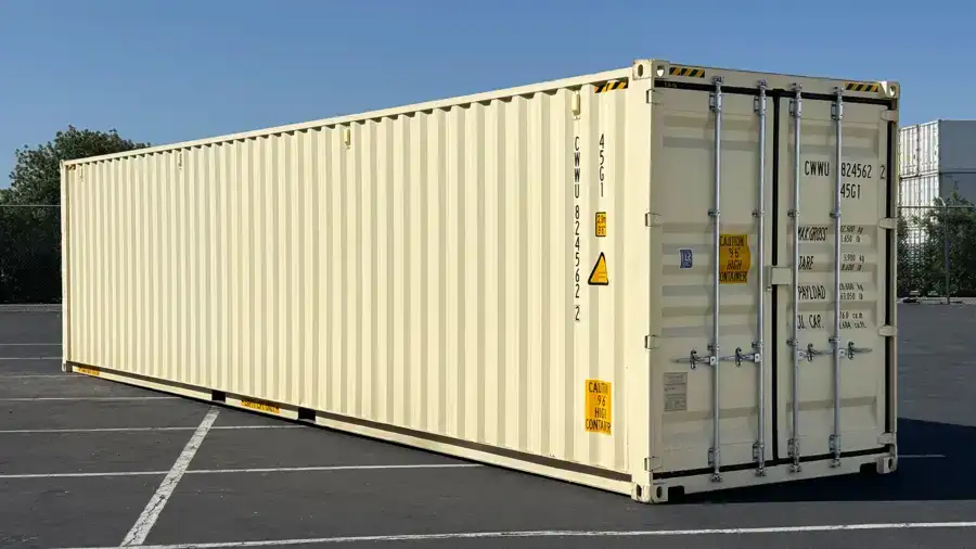 40ft New High Cube Shipping Container with Doors on Both Ends